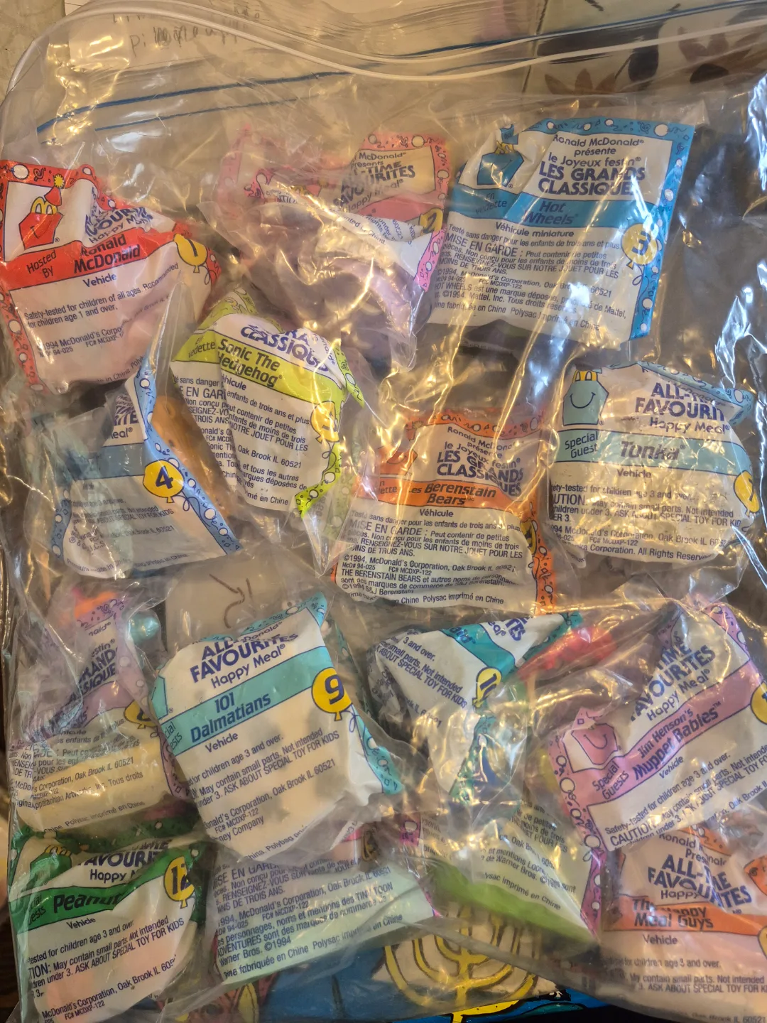 McDs New 15 piece set of the  All-Time Favorites Train. image indicator(2)