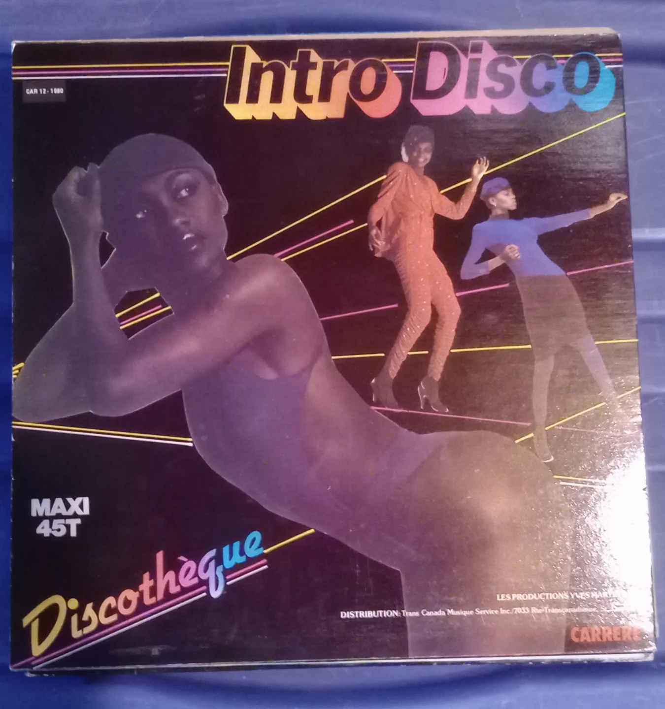 Intro Disco Maxi 45T Vinyl Record thumbnail