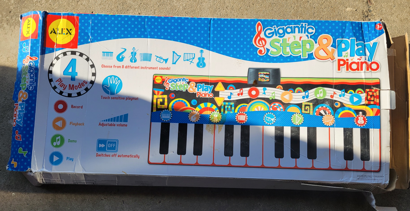 ALEX Toys Gigantic Step & Play Piano Mat - photo 2