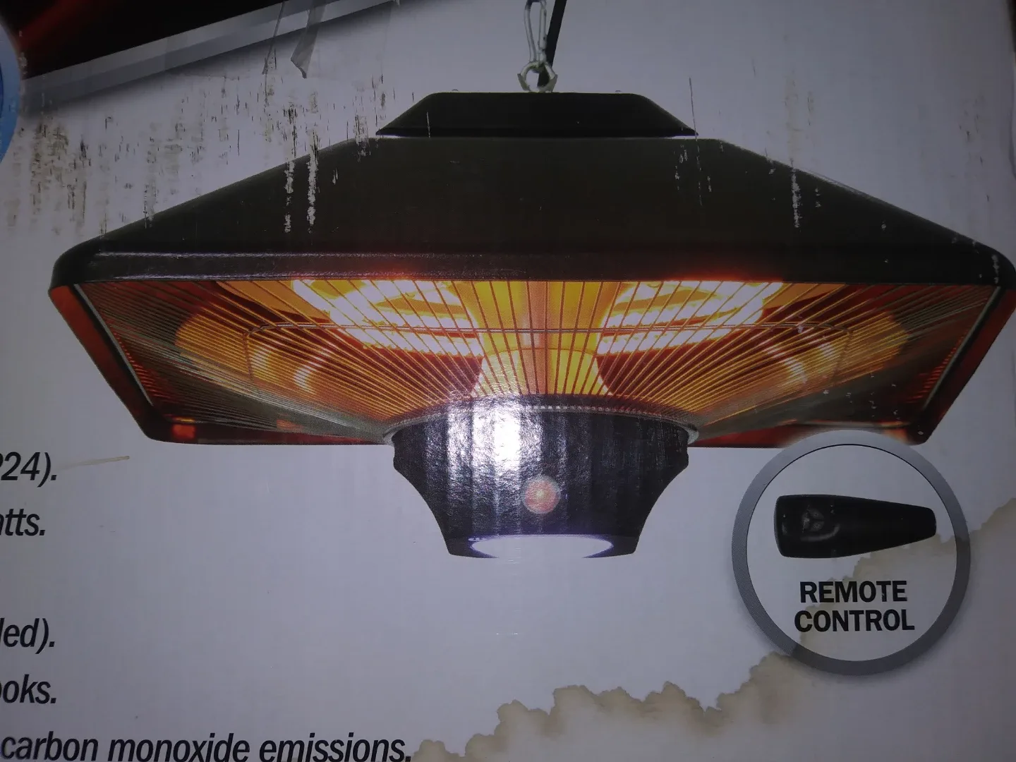 EnerG+ Infrared Hanging Gazebo Heater image indicator(2)