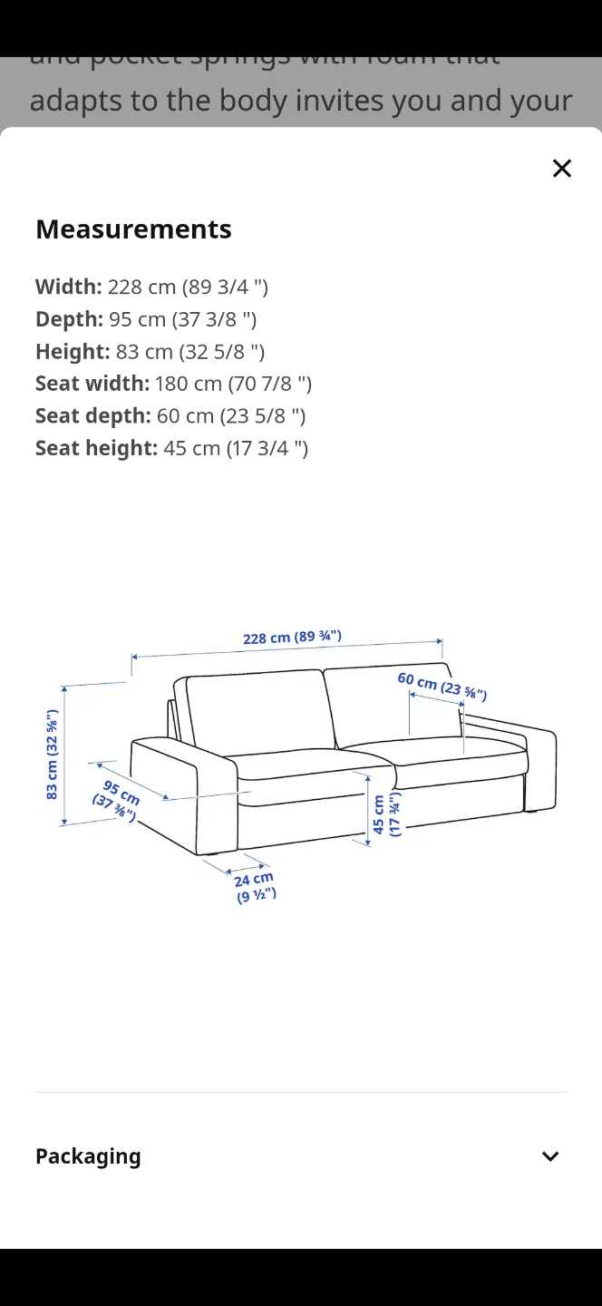 3 Seater Sofa - Blue - photo 3
