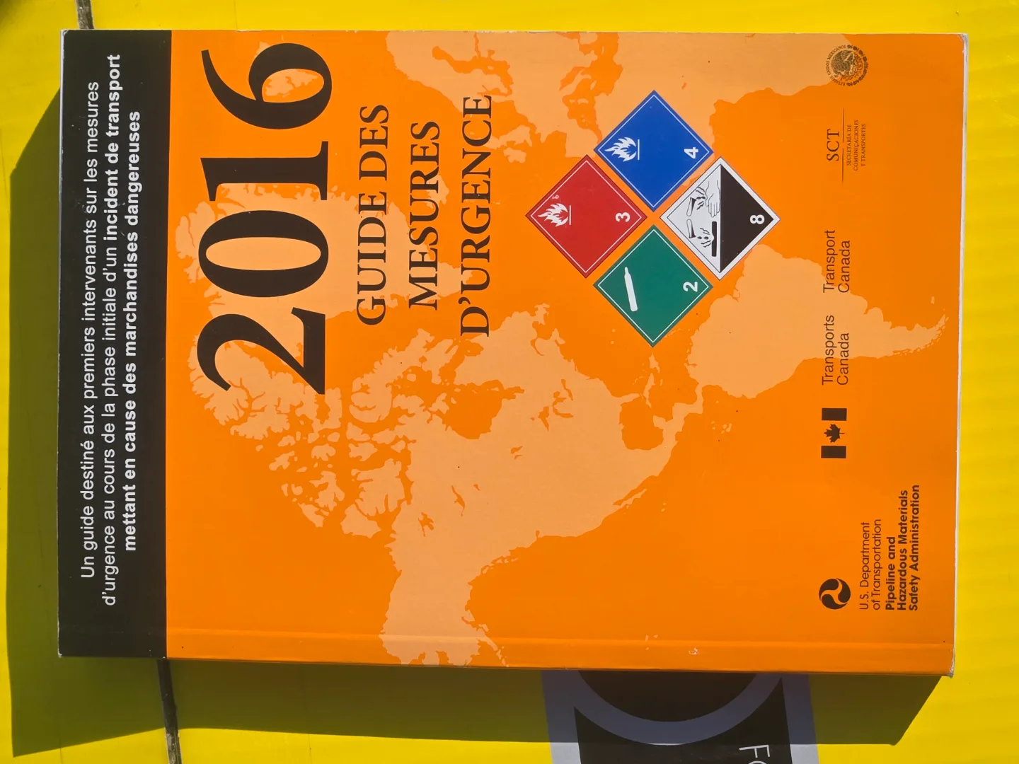 2016 Emergency Response Guide for Dangerous Goods thumbnail