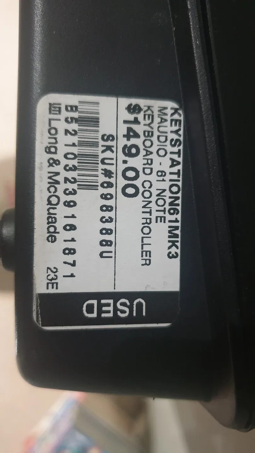 M-Audio Keystation 61 MIDI Keyboard Controller image indicator(6)