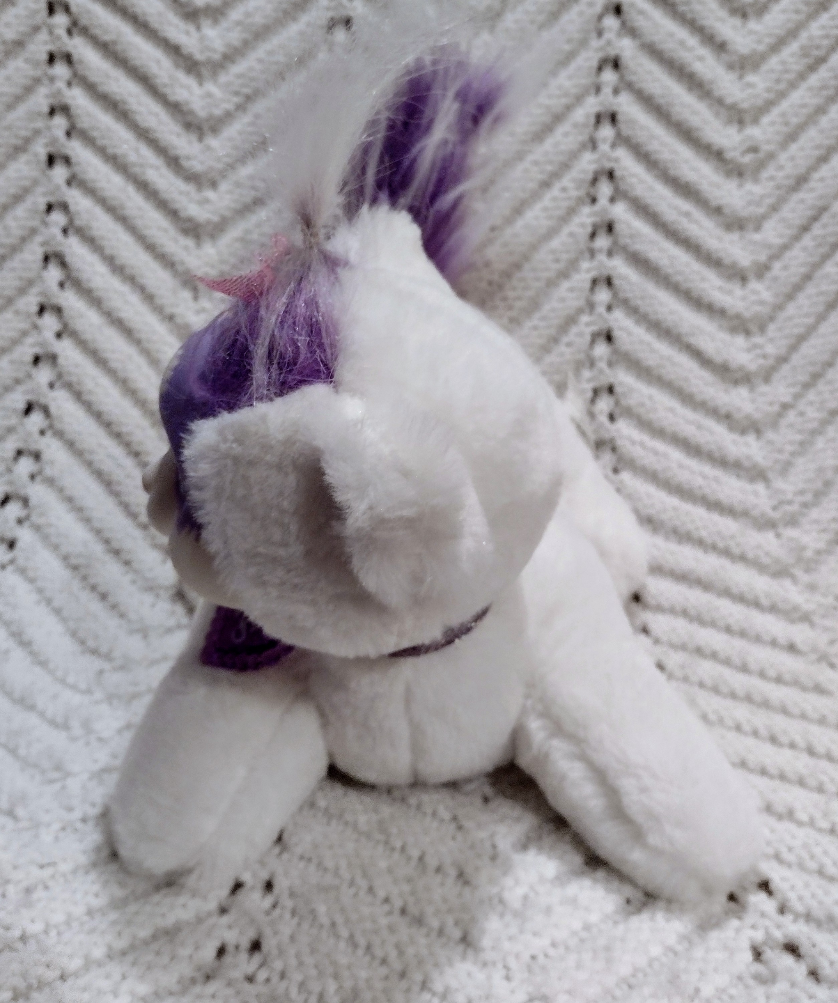 Kitty Surprise 2016 White And Purple Plush With 3 Kittens - photo 4