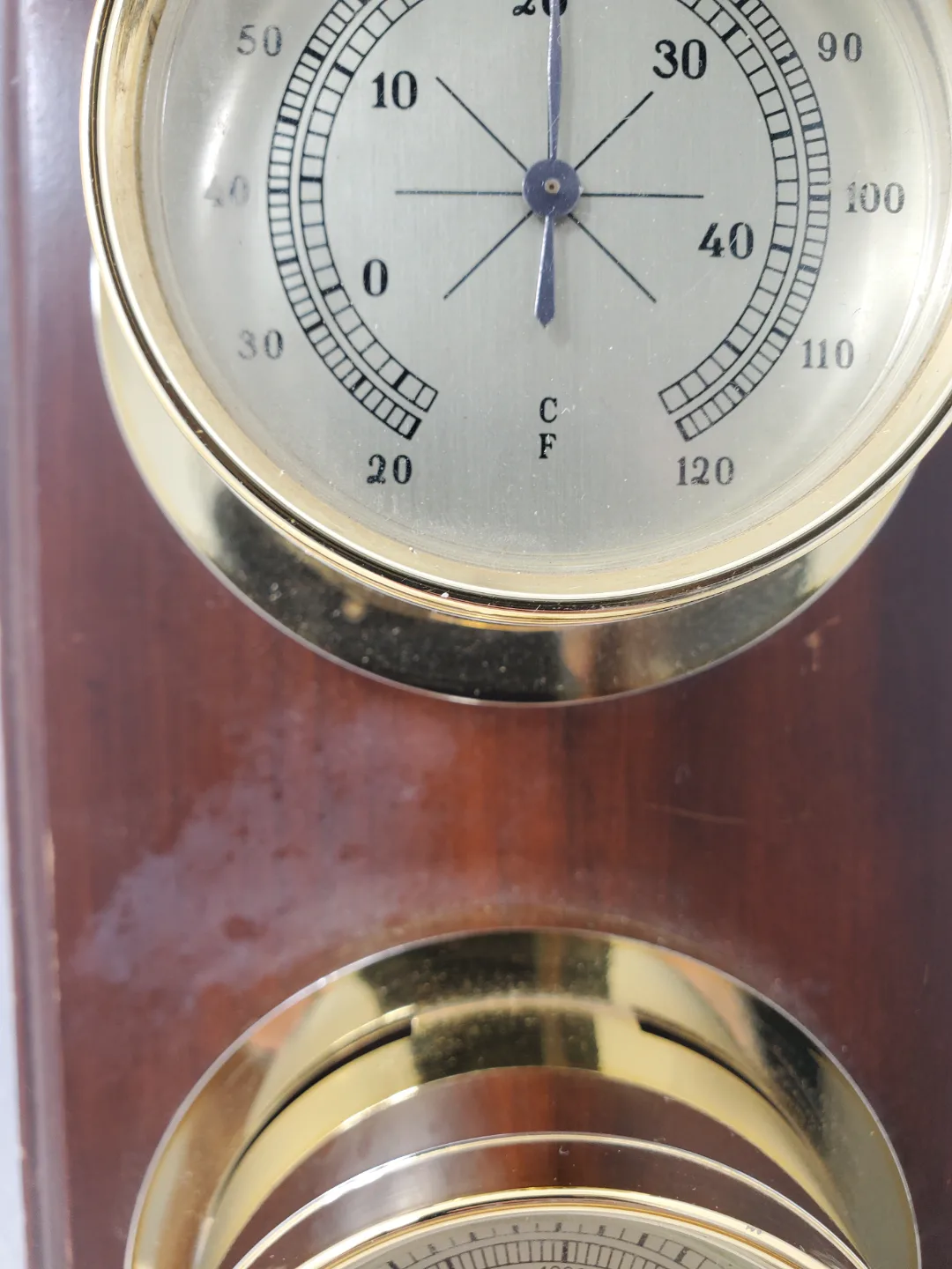 Vintage Wooden Weather Station 🏒 image indicator(8)