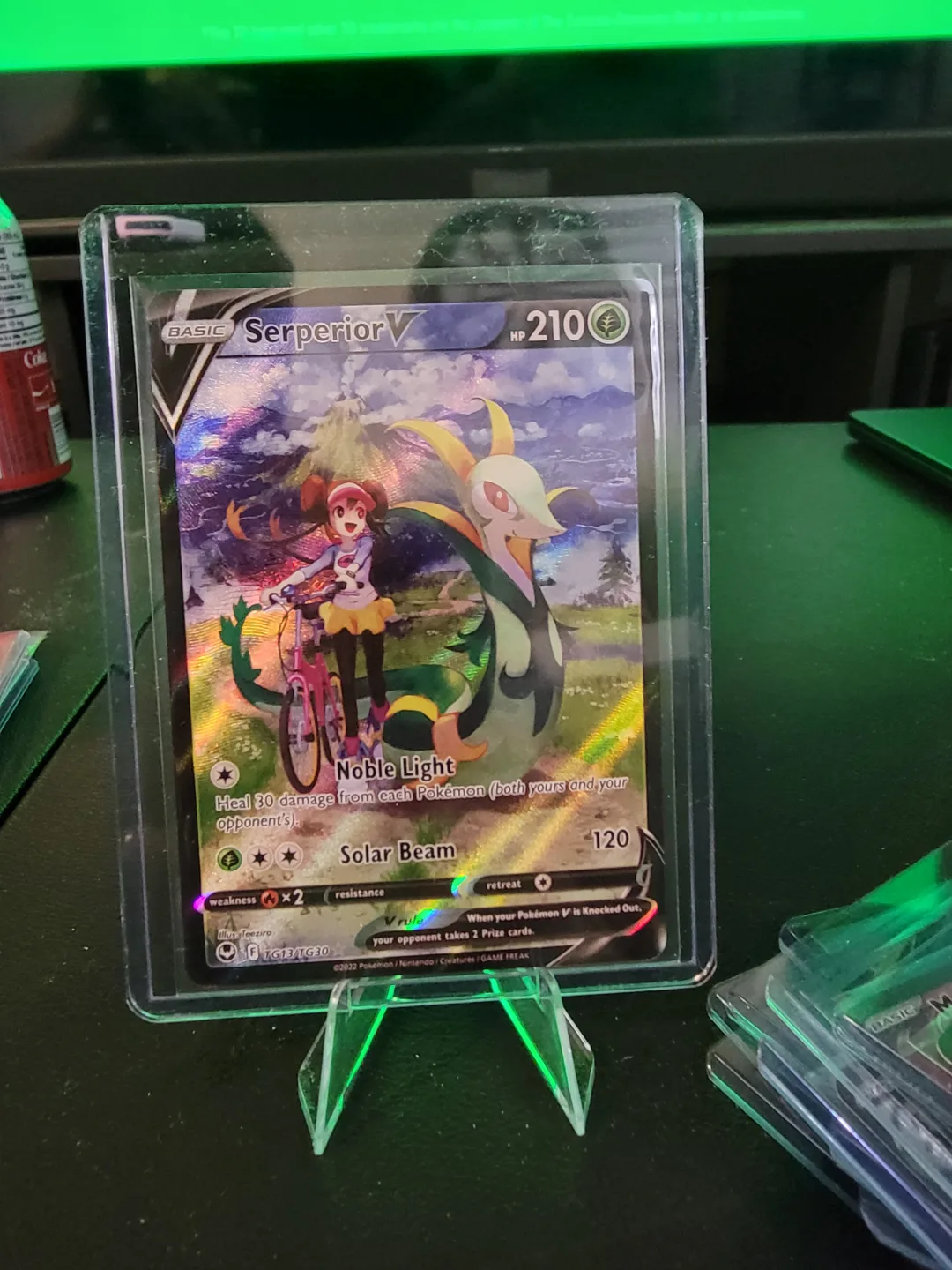 Serperior V Pokemon Card -  TG13/TG30 thumbnail