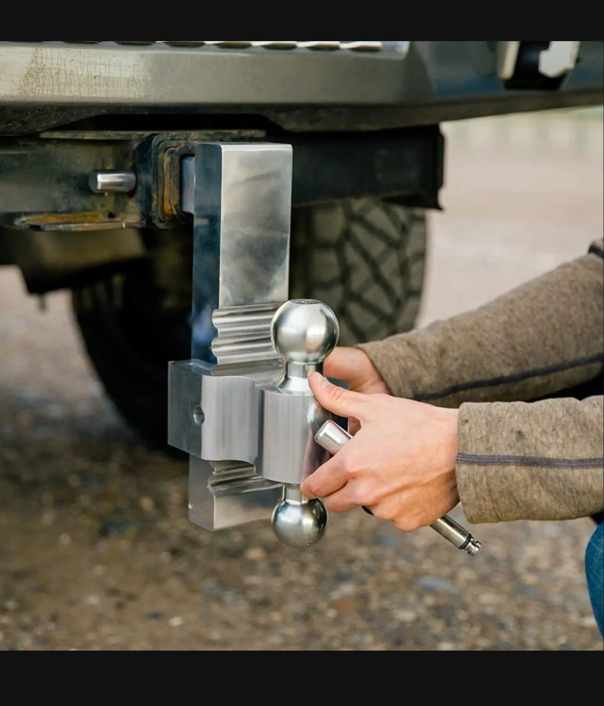 Rapid Hitch Aluminum 3413 2" X 2 5/16" x 10" image indicator(3)