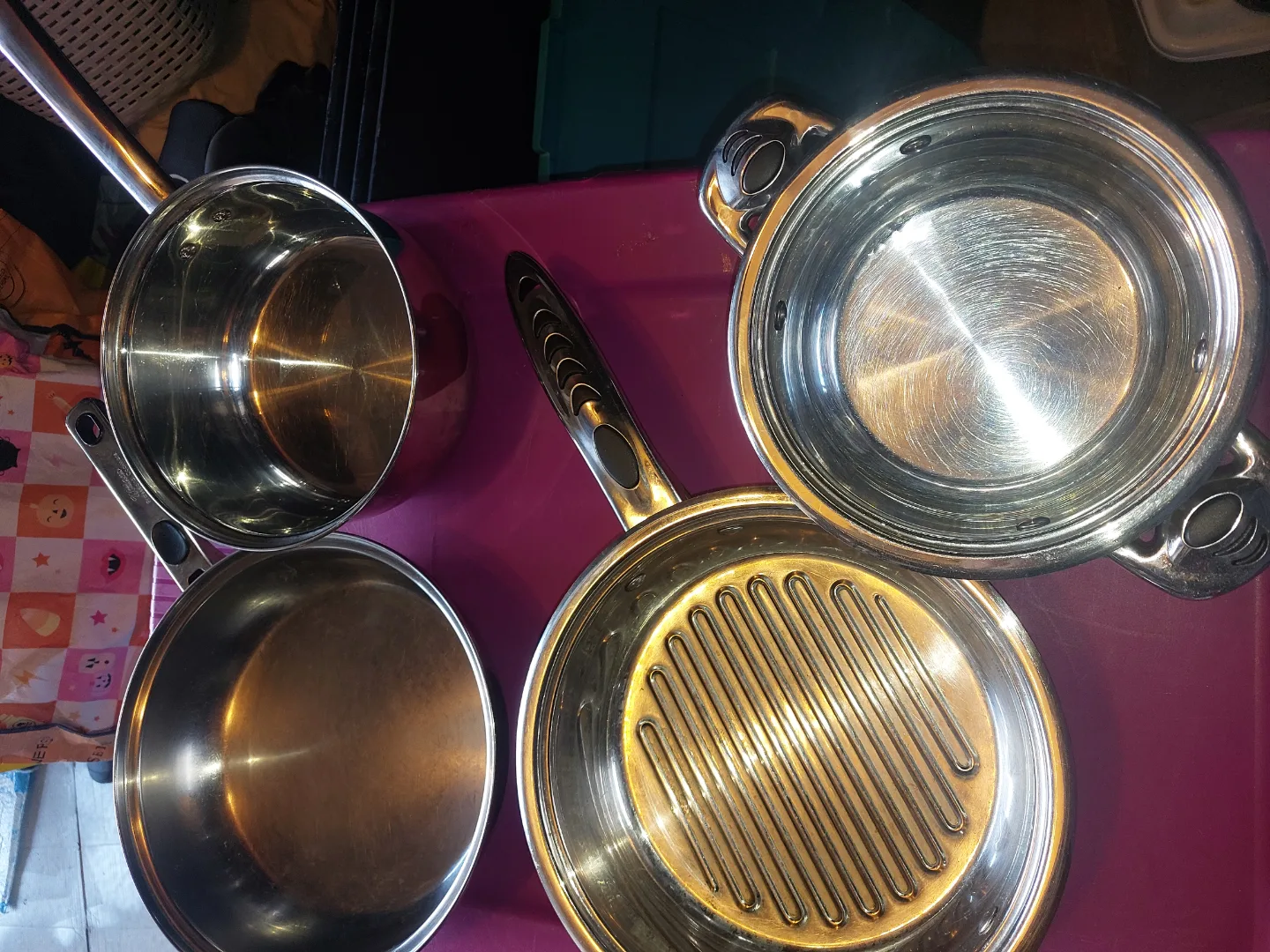 Stainless Steel pots for Camping image indicator(2)