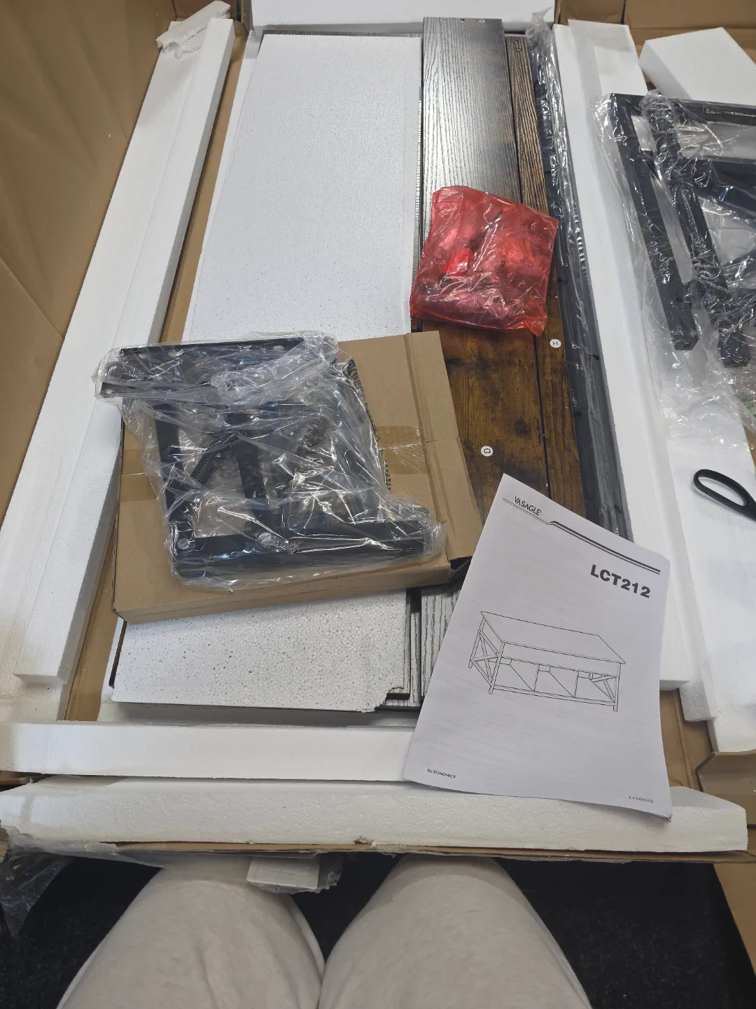 VASAGLE Lift-Top Coffee Table with Storage image indicator(8)