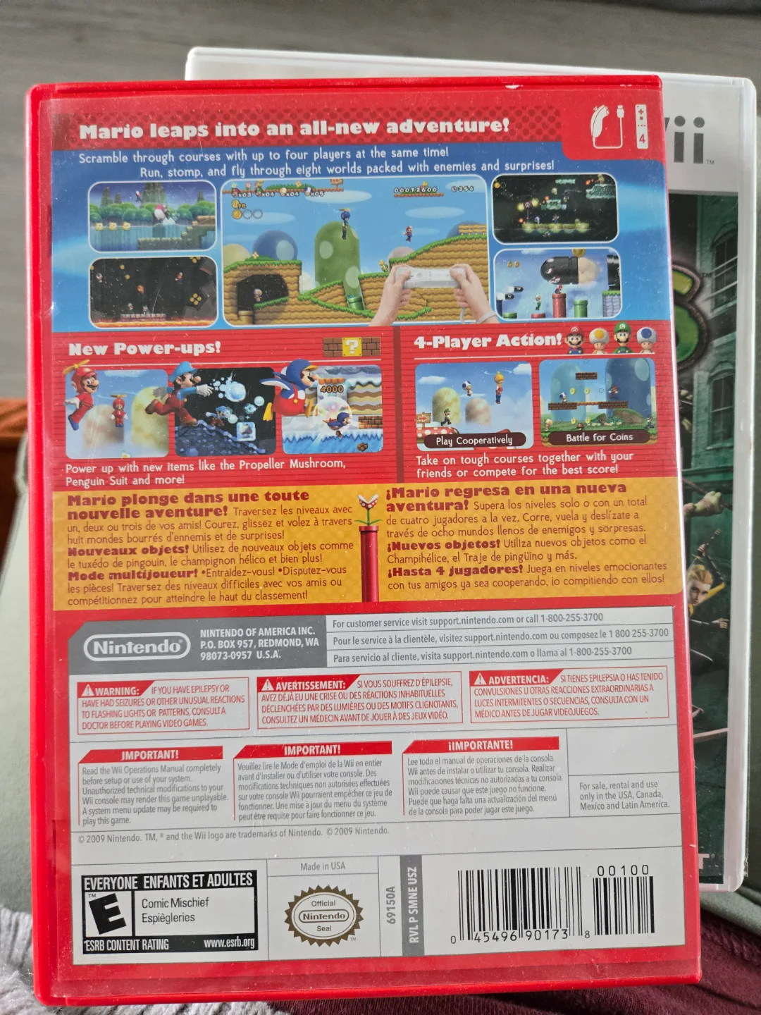 New Super Mario Bros. Wii - Nintendo Wii Game image indicator(2)