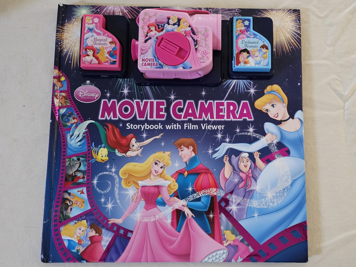 🧡Disney Princess Movie Camera Storybook with Film Viewer