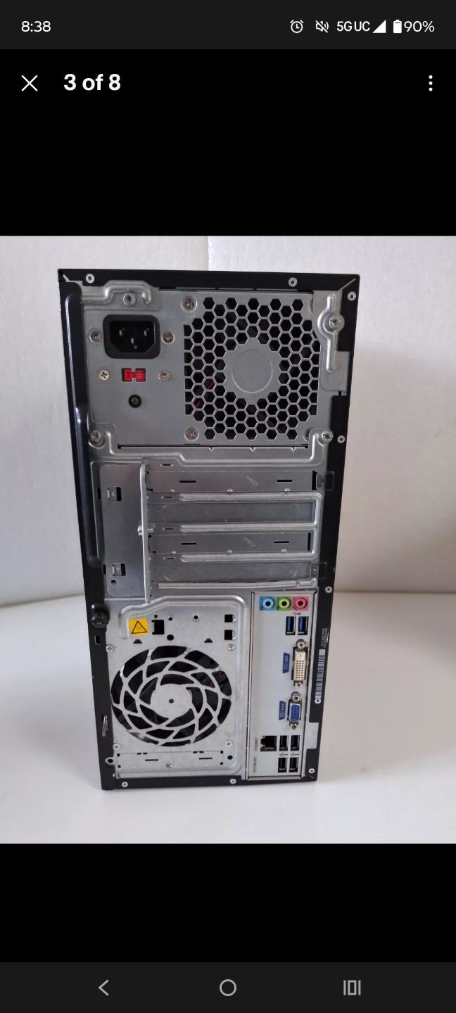 Hp Pavilion 500series i7 3.4ghz desktop computer - photo 2