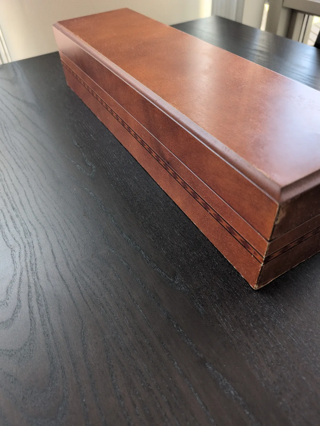 🧡 Wooden Grid Box - Tea / Watches / Small items image indicator(4)