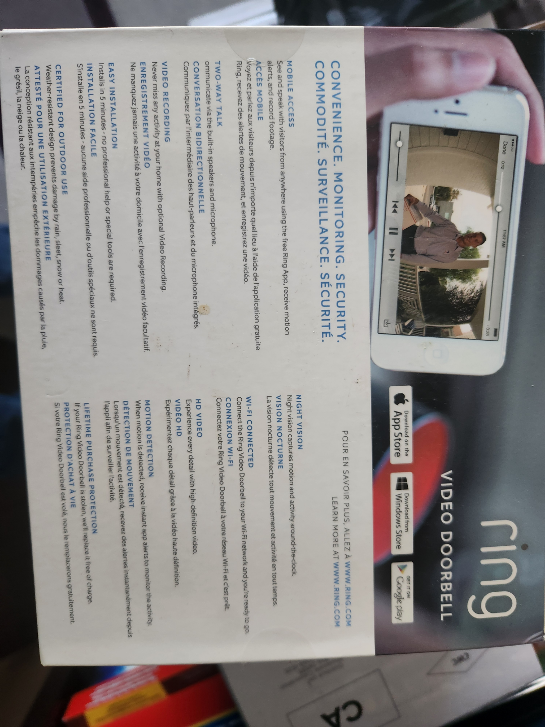 Ring Video Doorbell - photo 3