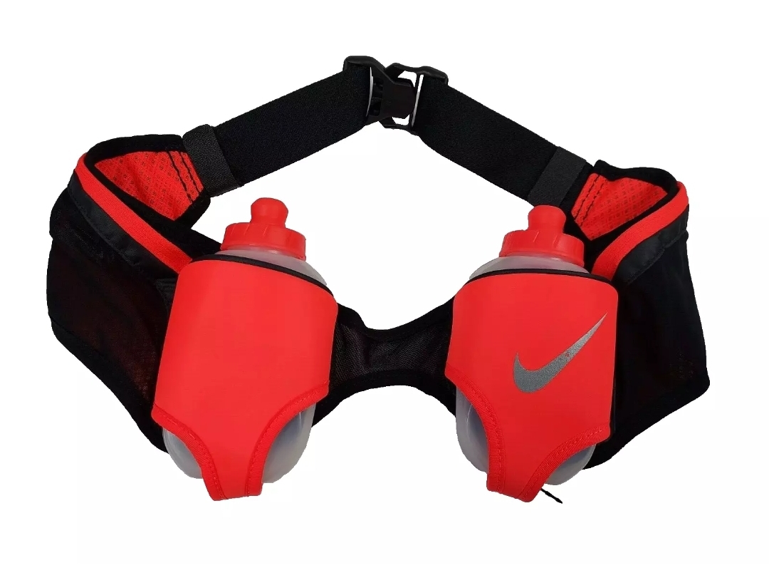 Nike Running Belt with Two Water Bottles