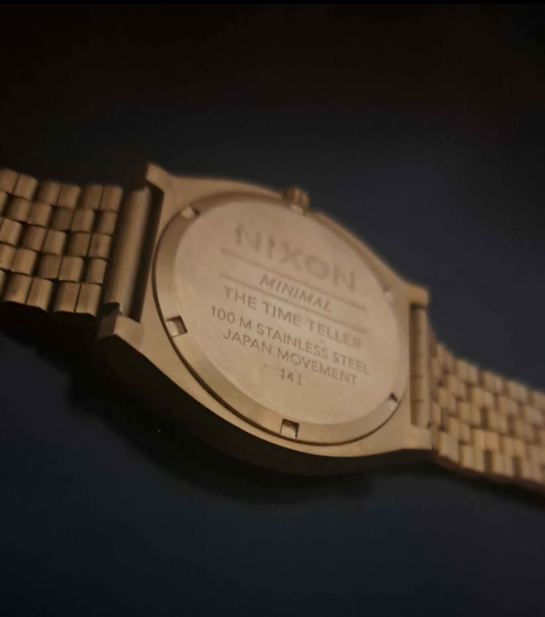 Nixon Time Teller, Stainless Steel All Gold. - photo 2