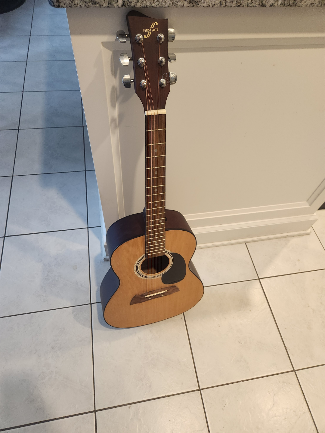 First Act Acoustic Guitar with extra string - photo 2