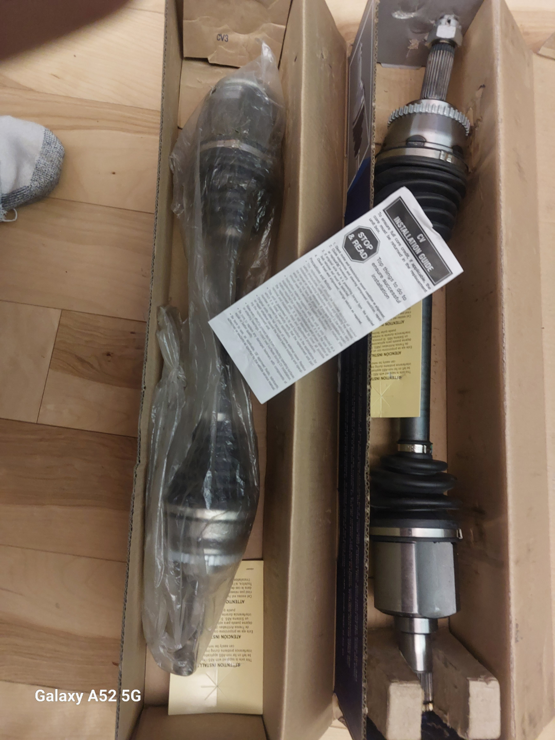New CV Axle Shafts - Pair - photo 4