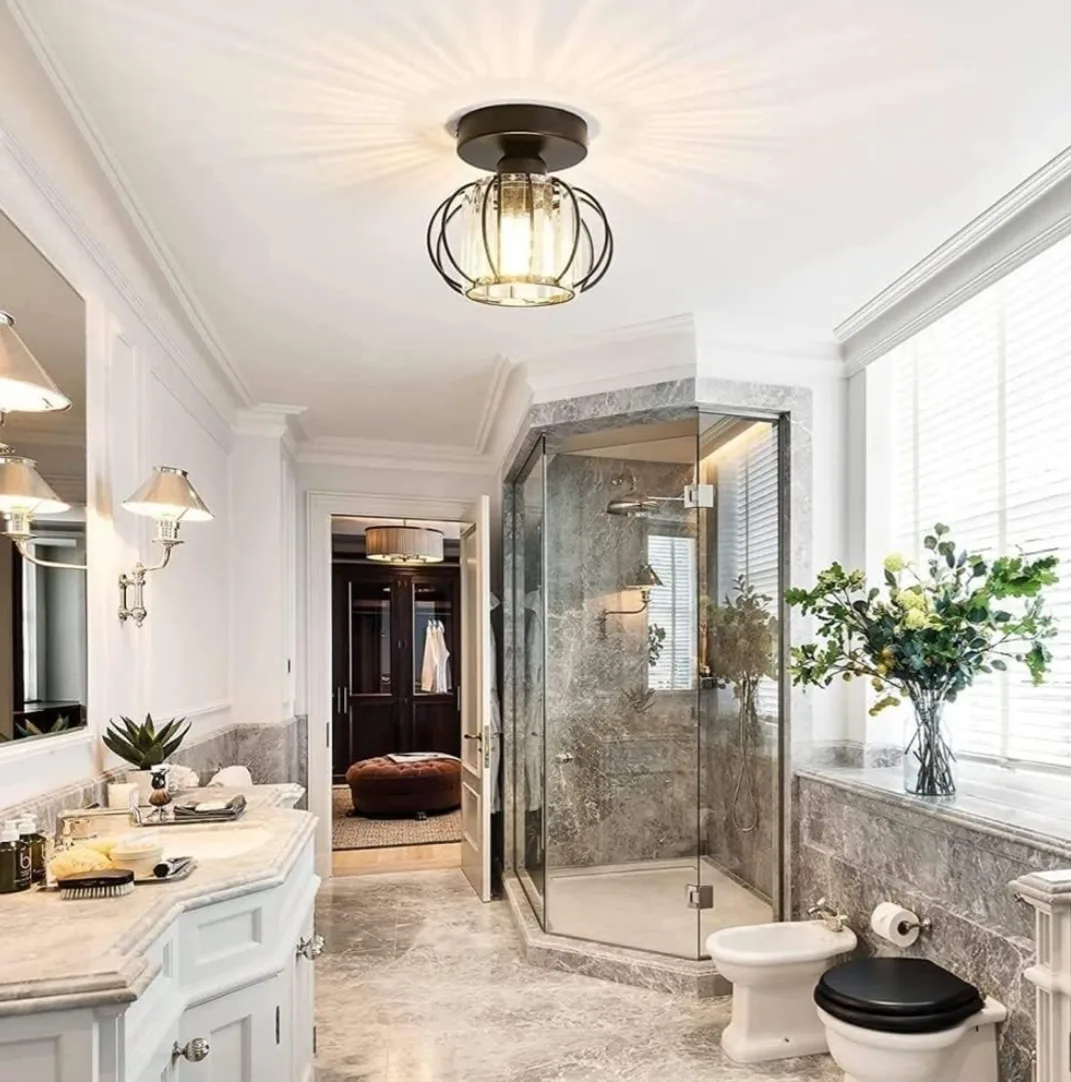 NEW!   Mini Crystal Chandelier (MARKHAM E not BIRCHCLIFFE) image indicator(4)