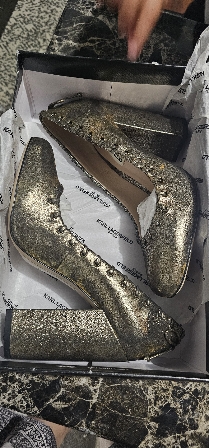 Karl Lagerfeld Heels size 8.5 - photo 3