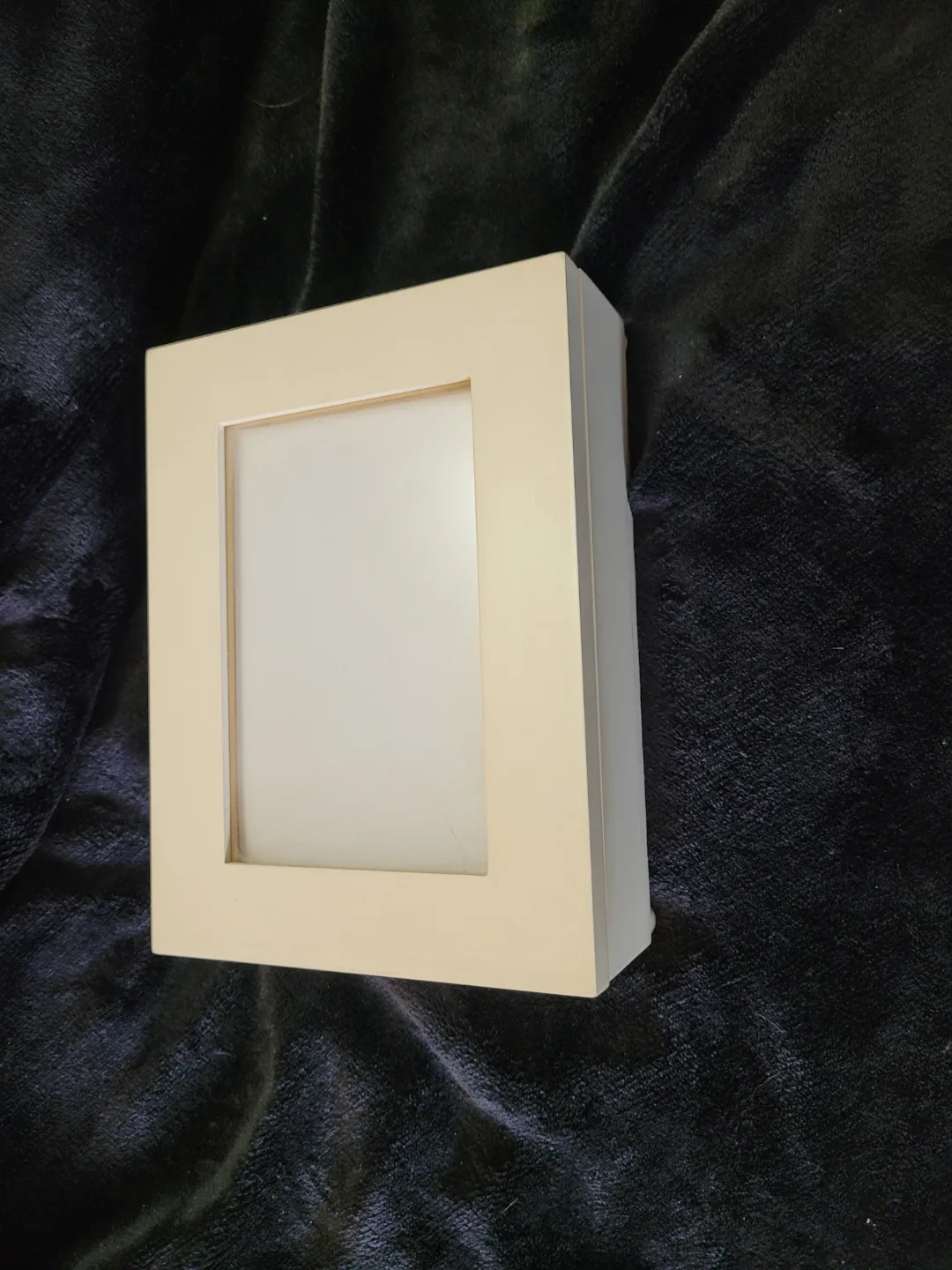 #freecycle 🌷 White Wooden Musical Jewellery Box with Photo Frame thumbnail
