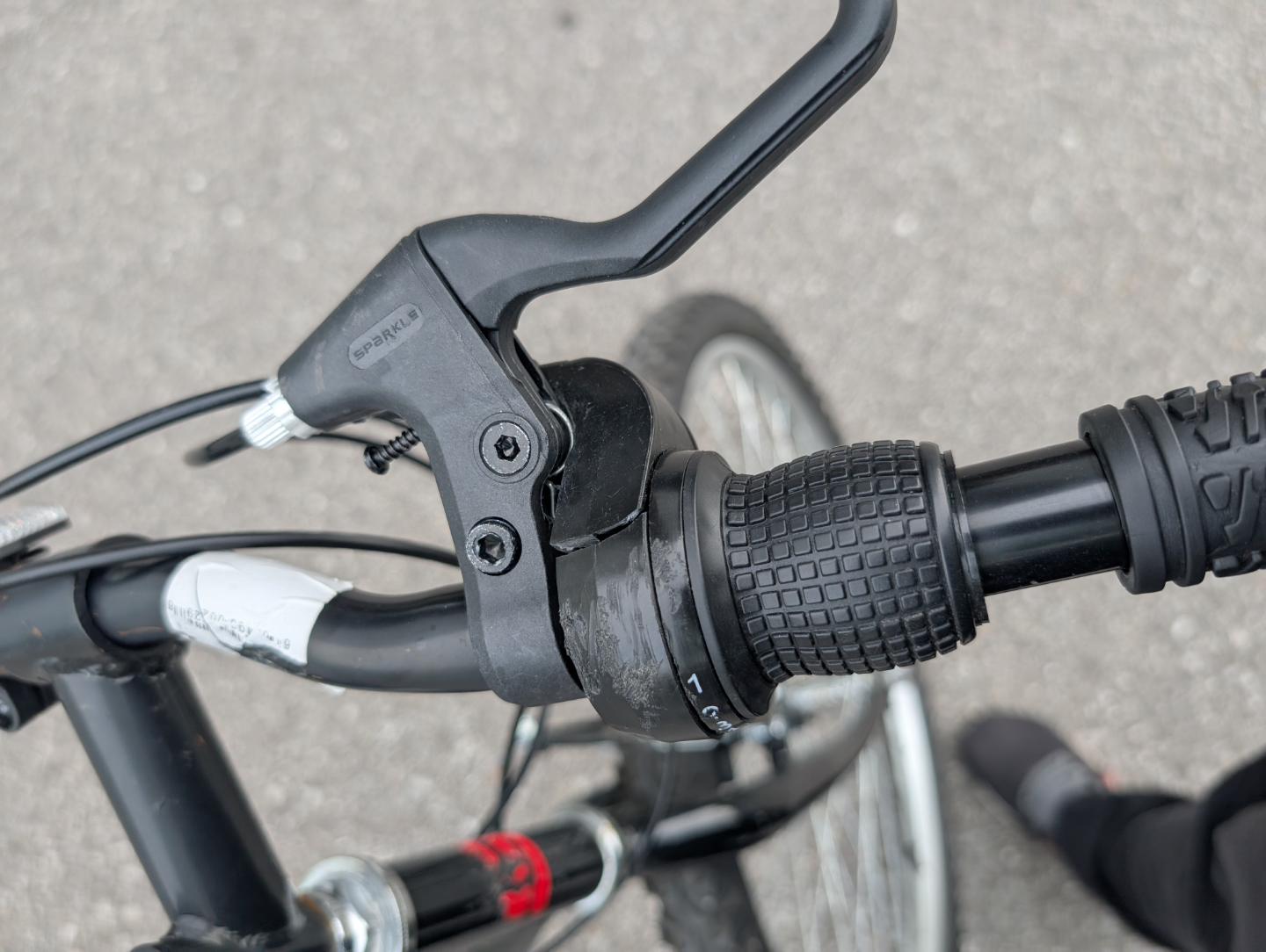 Used Black and Red Mountain Bike - photo 4