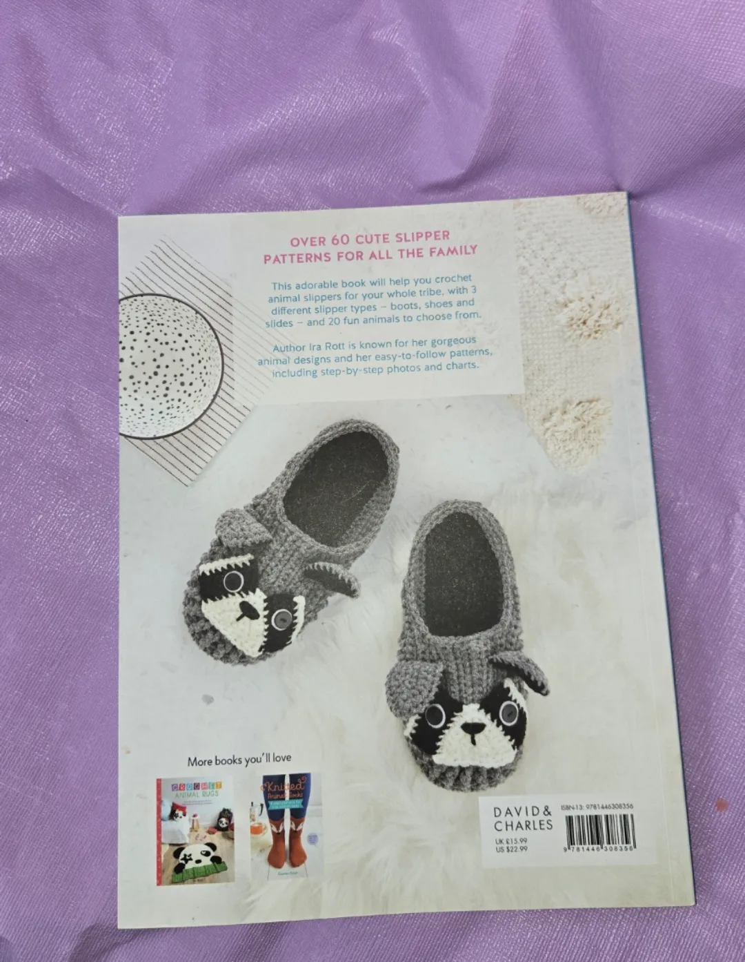Crochet Animal Slippers Pattern Book image indicator(2)