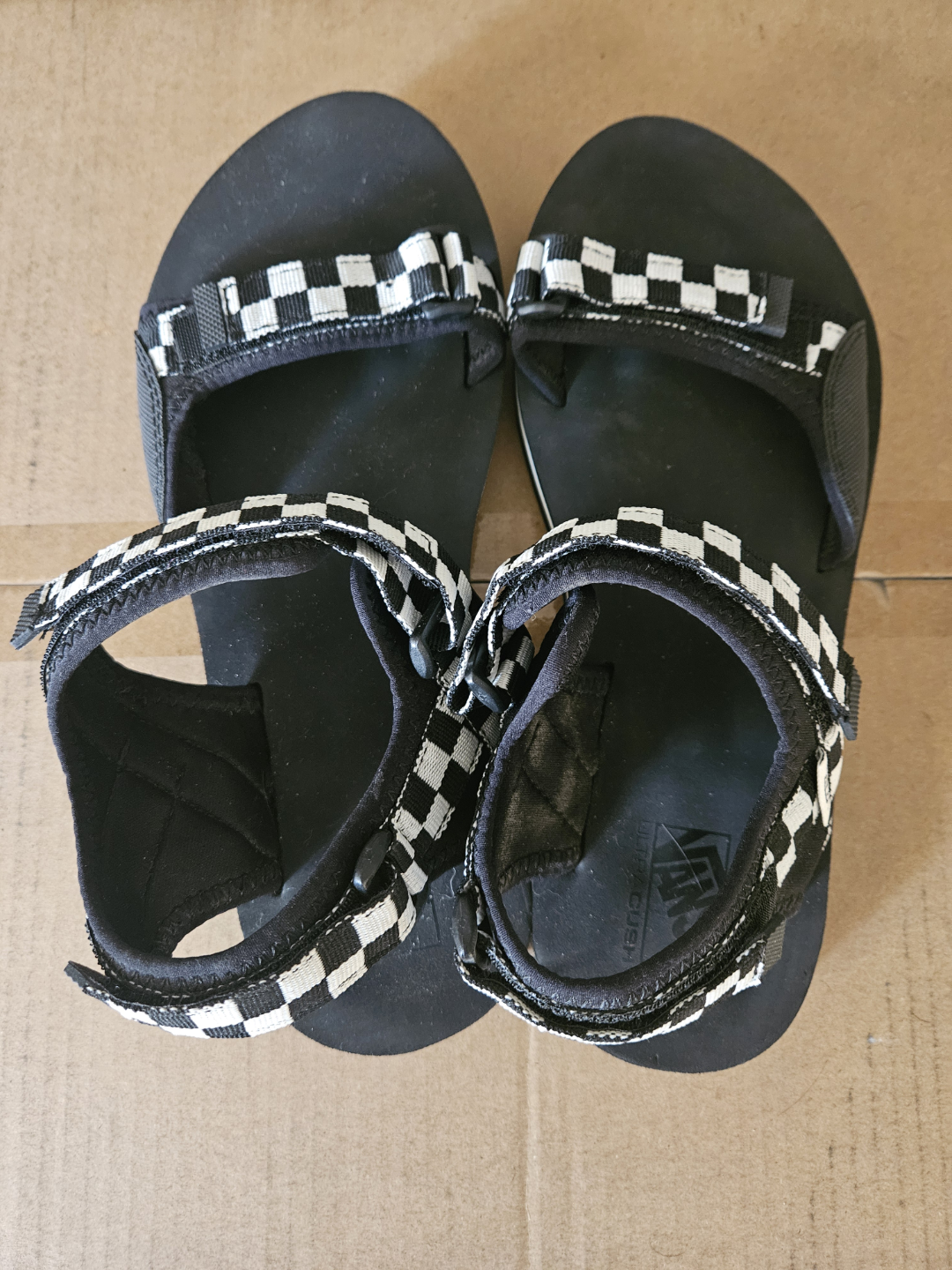 Vans checkered adjustable ladies sandals - photo 4
