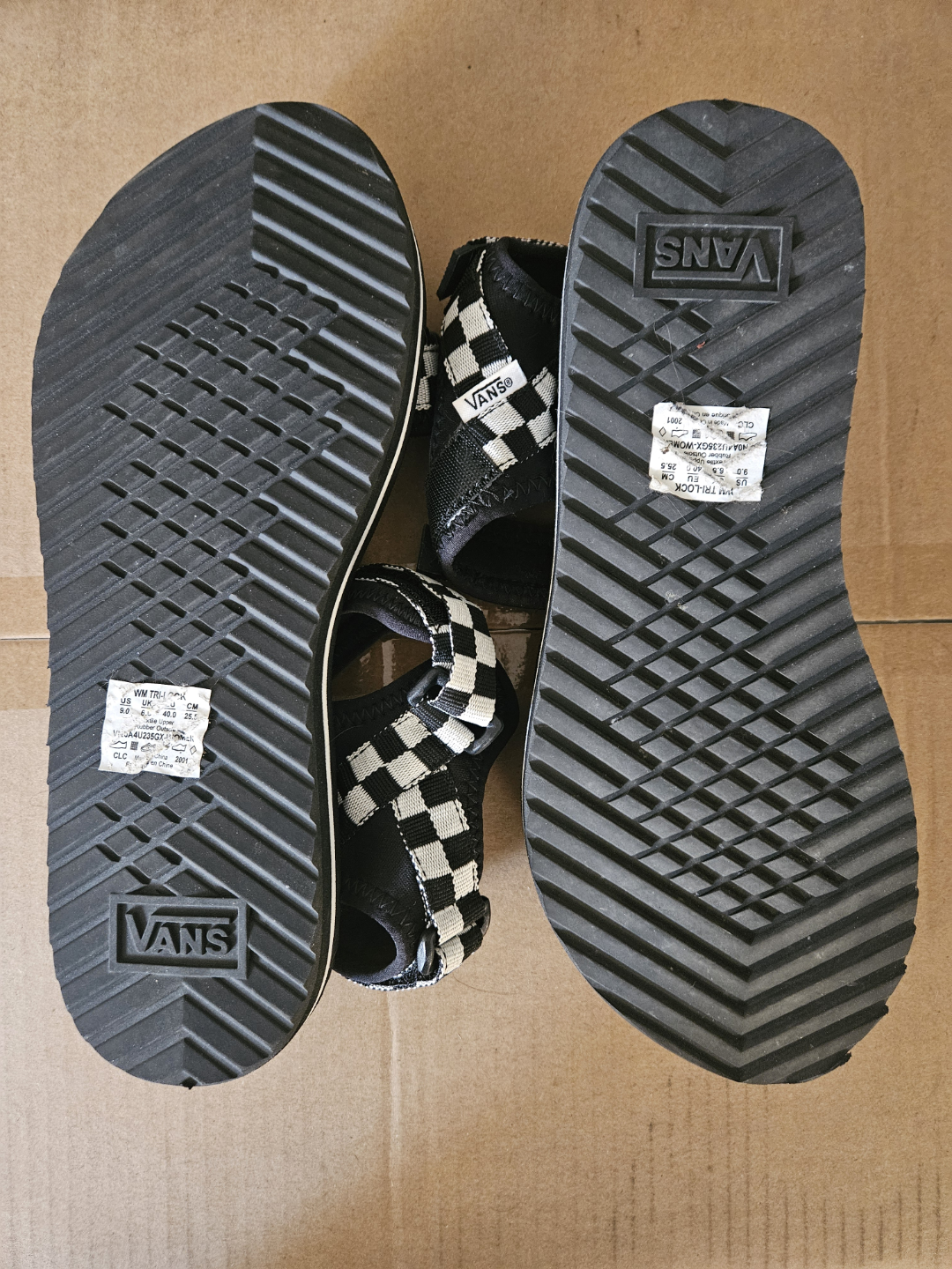Vans checkered adjustable ladies sandals - photo 5