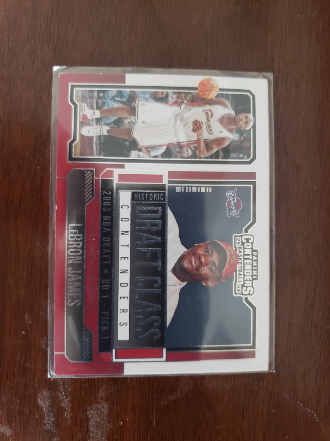 LeBron James 2003-04 Panini Contenders Draft Class Rookie Card 🏒