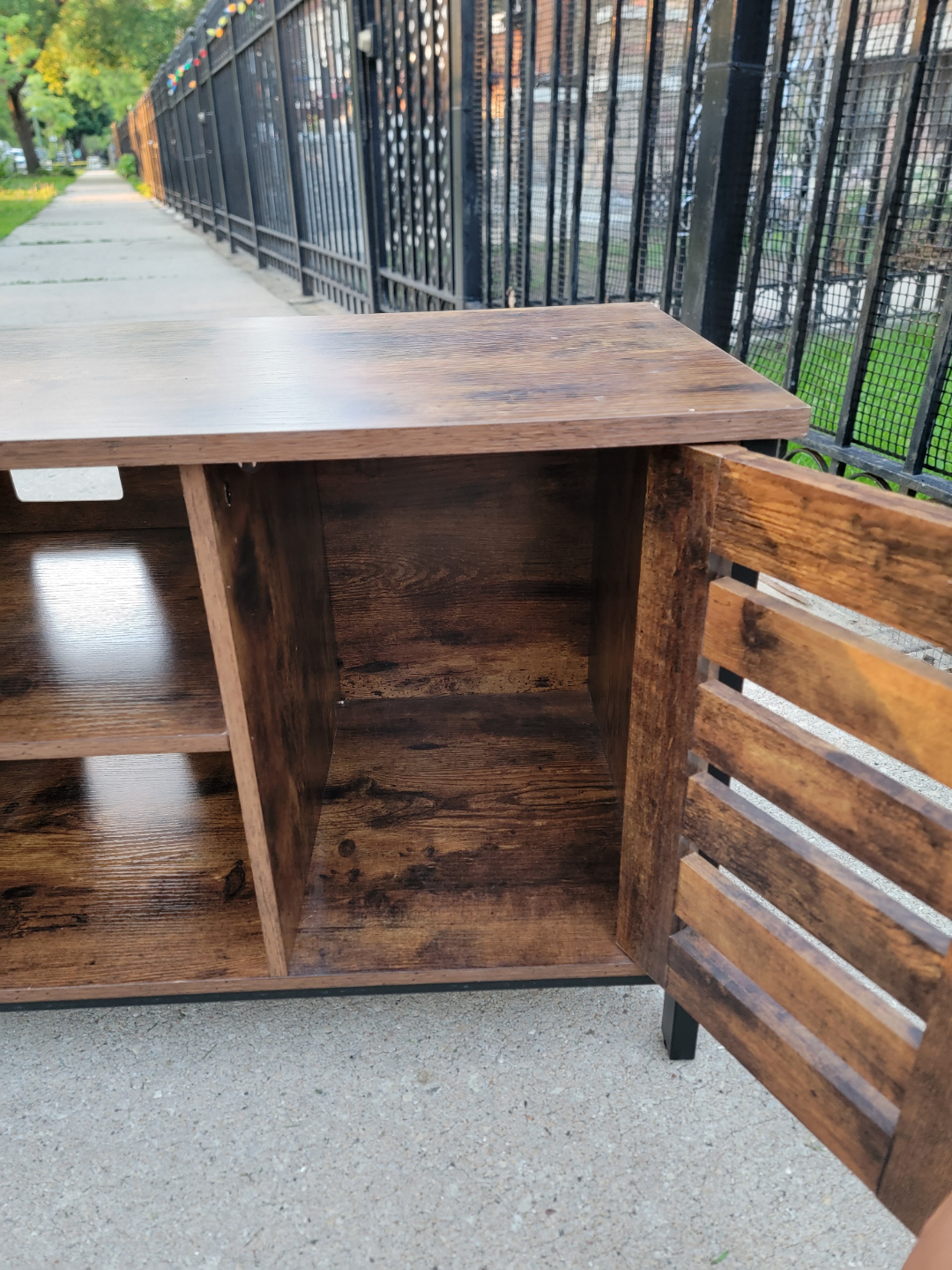 Brown TV Stand - photo 5