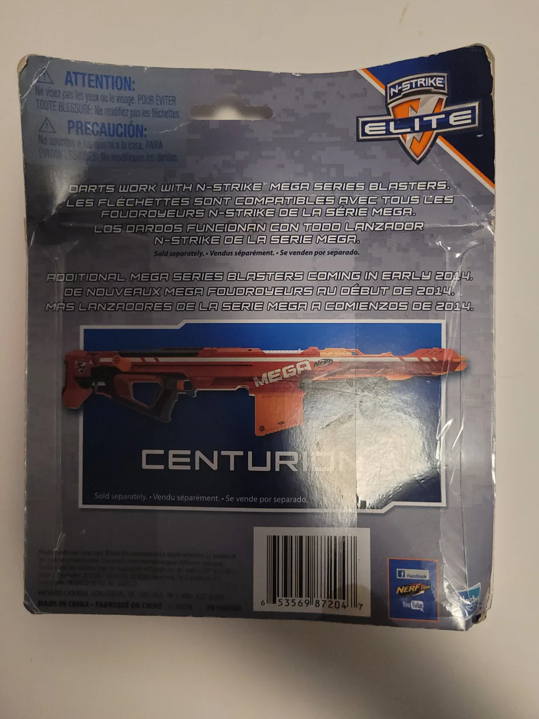 🏒Nerf N-Strike Elite Mega Series 10-Dart Refill Pack image indicator(4)