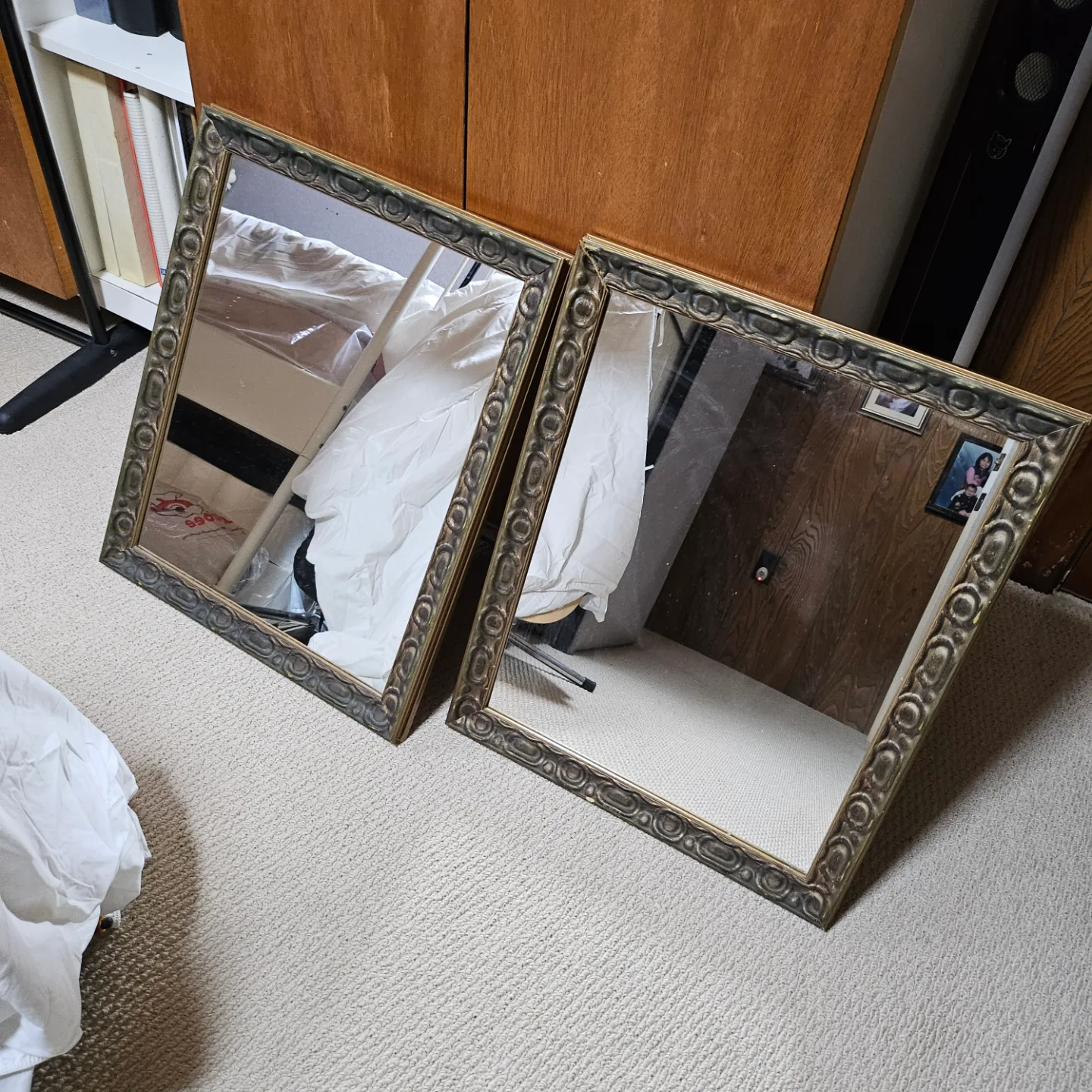 Pair of Ornate Gold Framed Mirrors🏒 image indicator(2)