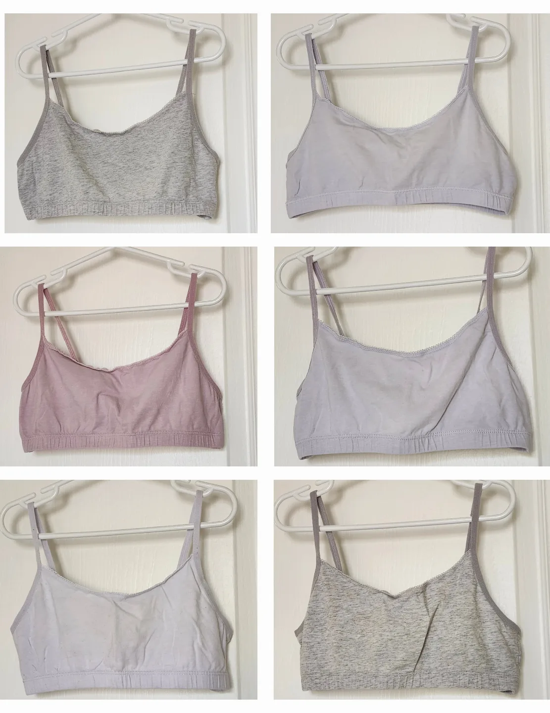 Girls size 14-16 bralettes . Pick up in Kitchener, $5 for all 6 thumbnail