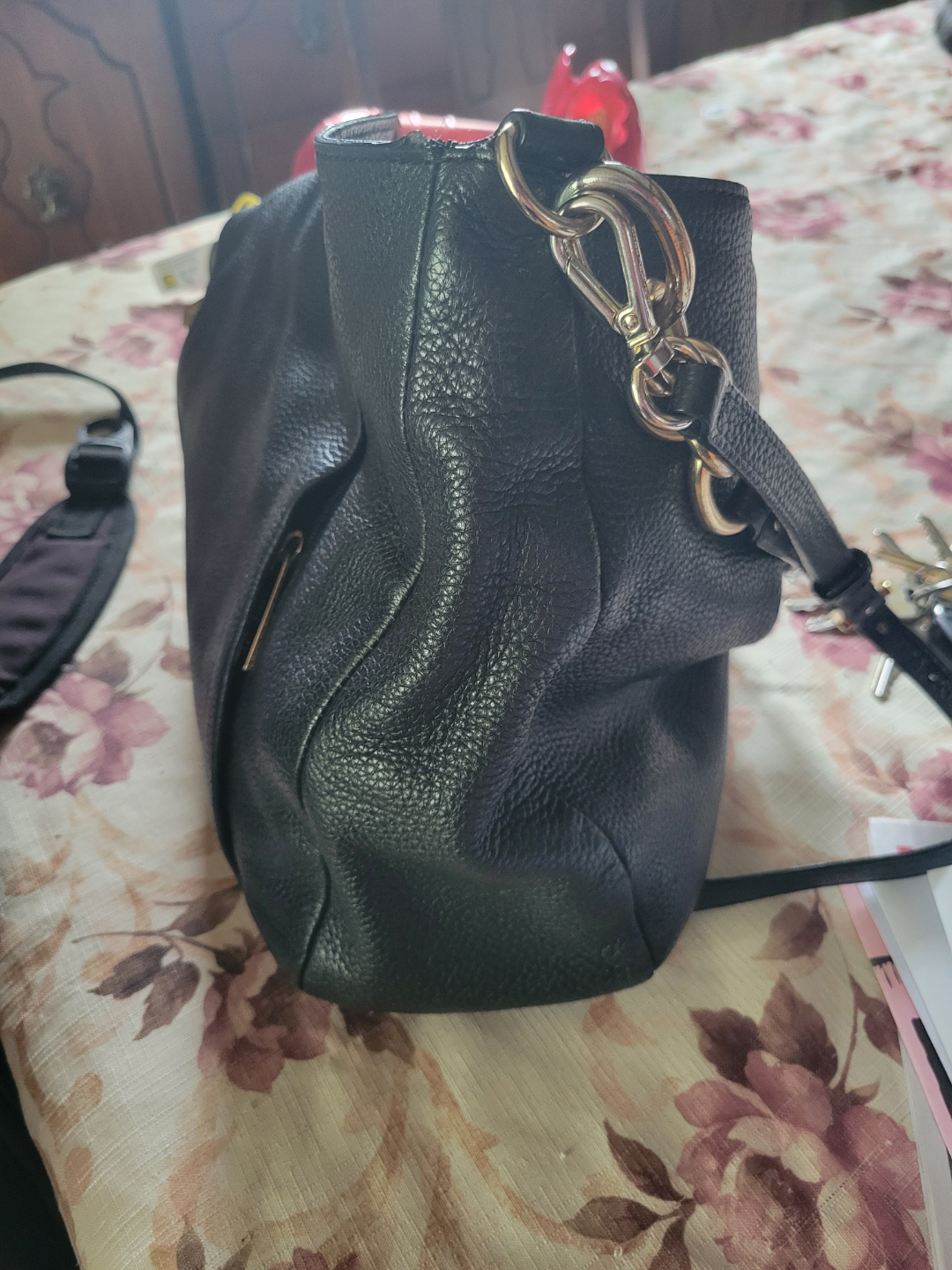 Michael Kors Black Leather Hobo Bag - photo 4