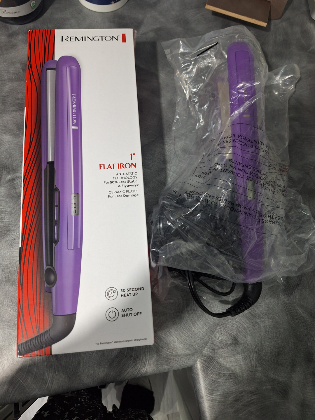 Remington 1" Flat Iron - Purple - photo 3