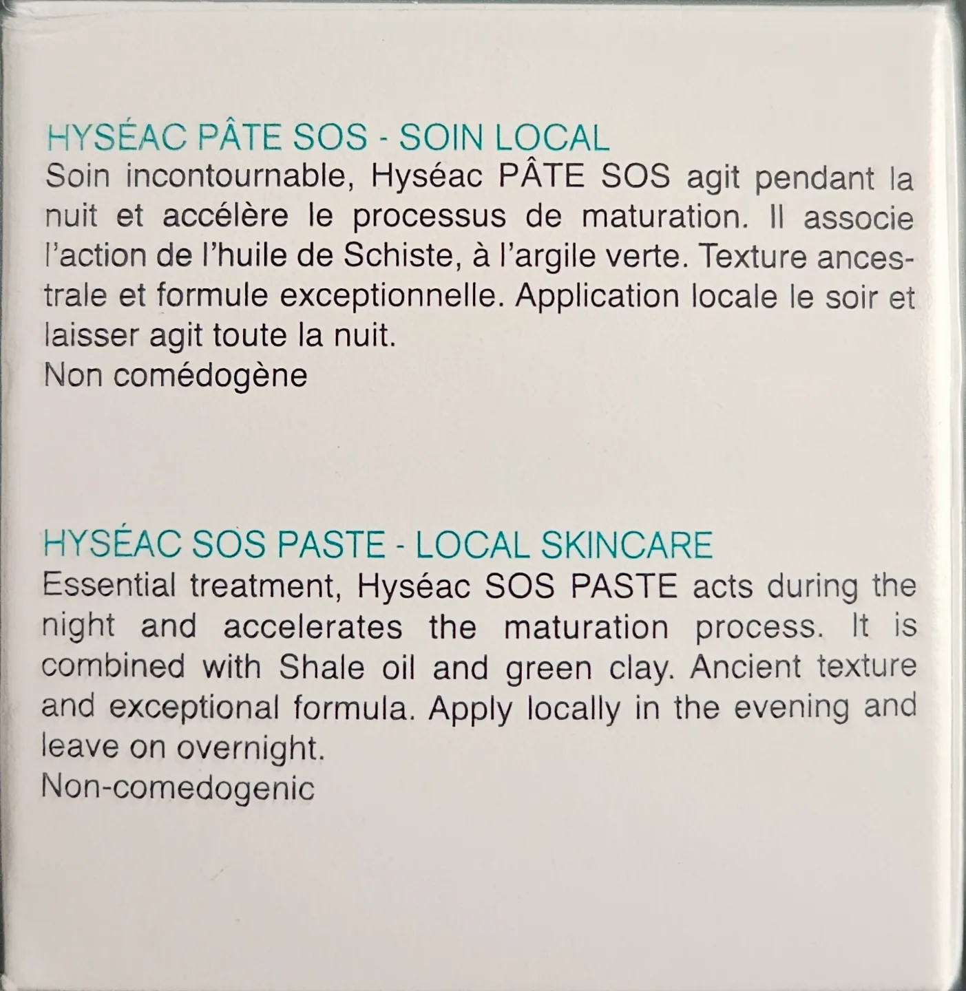 Brand New Uriage Hyseac SOS Paste - Local Skincare 15g image indicator(2)