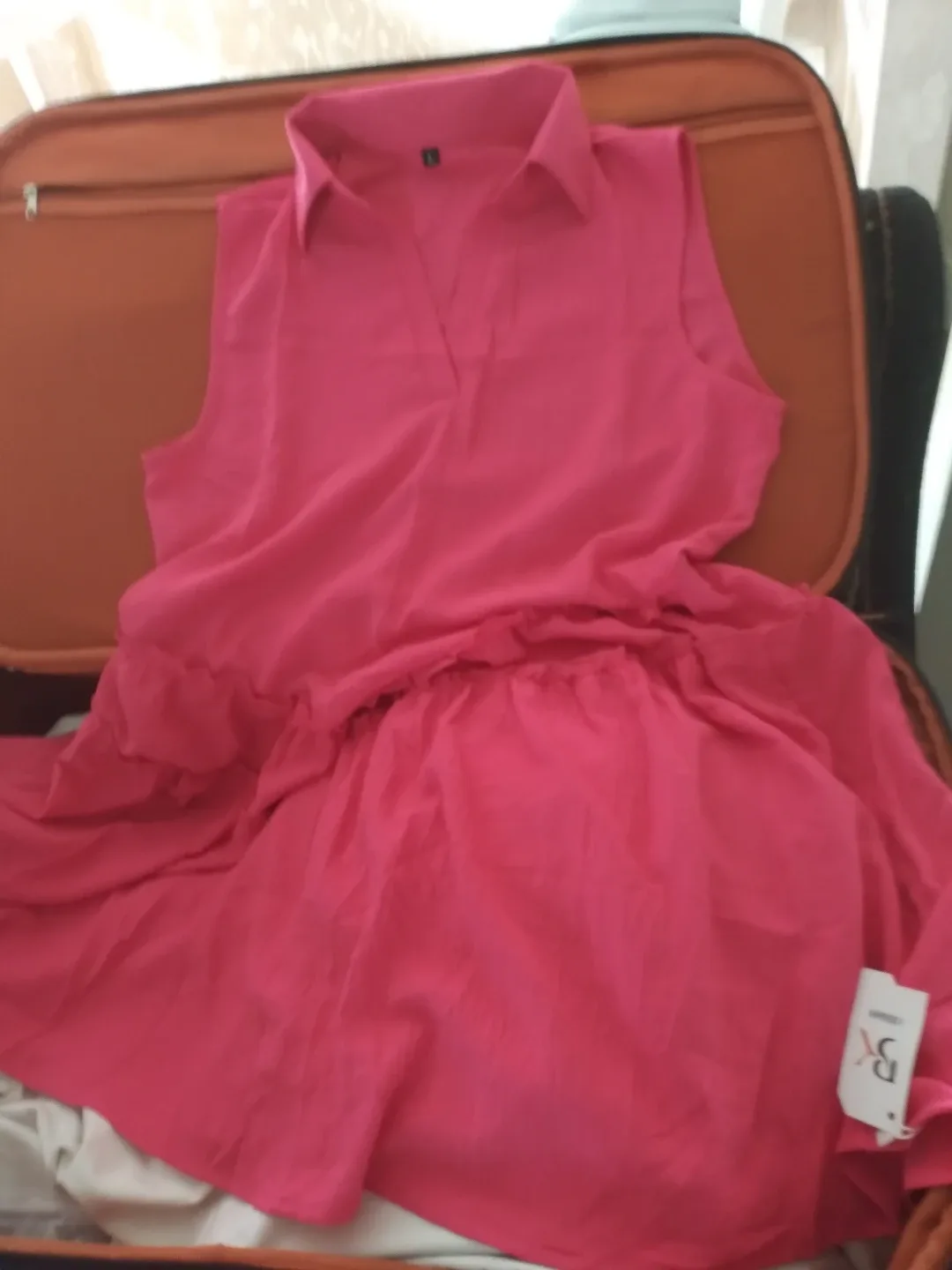 Pink Sleeveless Dress thumbnail