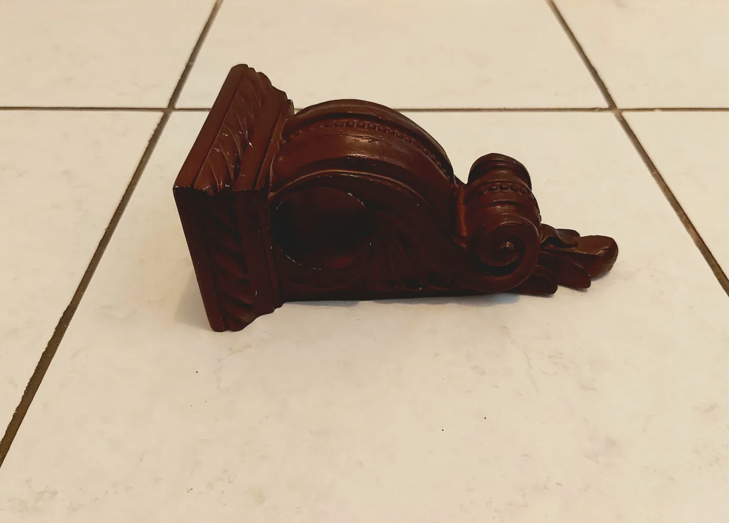 2 Elegant Wooden Curtain Rod Holders image indicator(3)