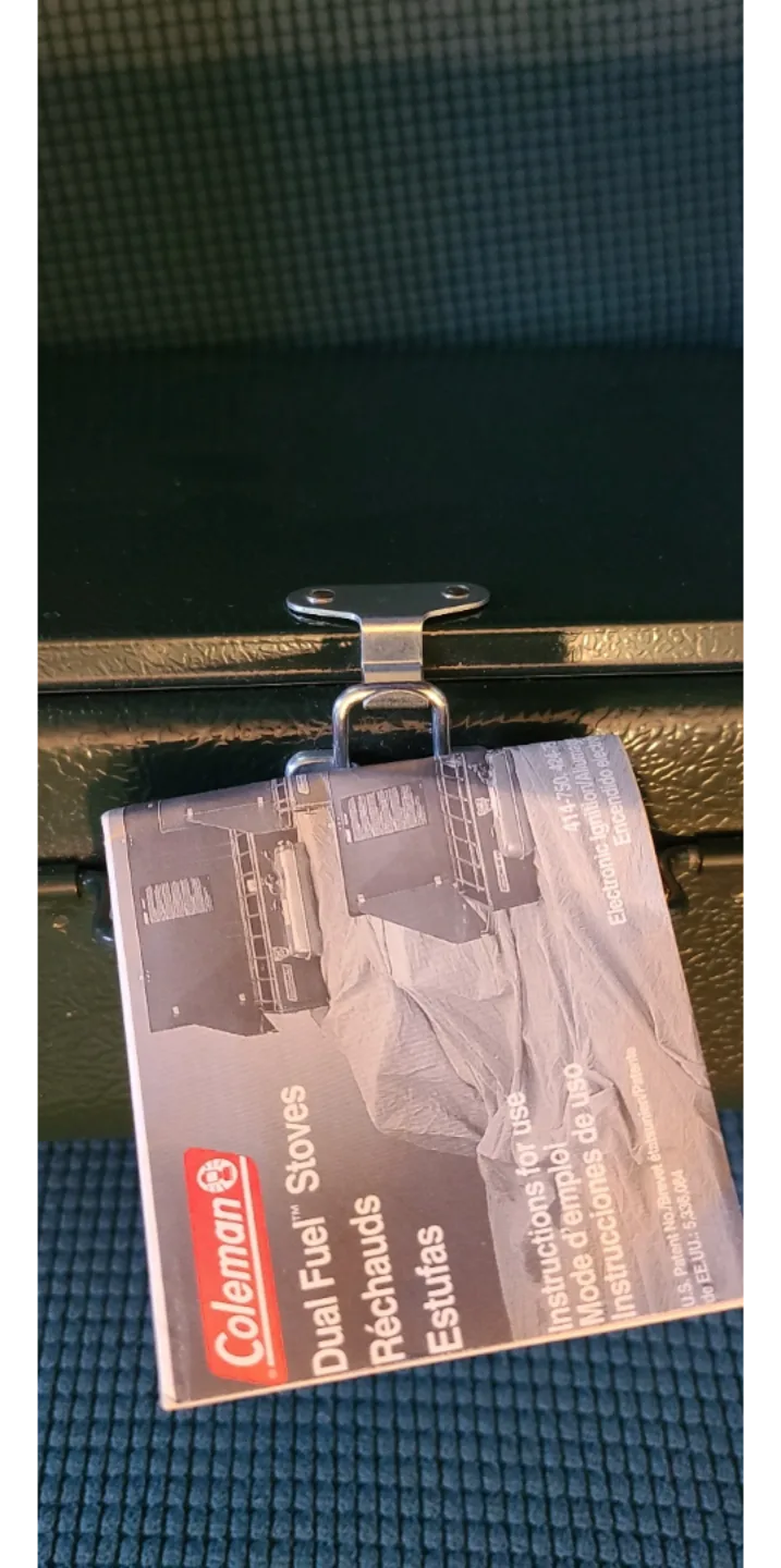 Coleman Duel fuel  2 Burner  Stove image indicator(9)