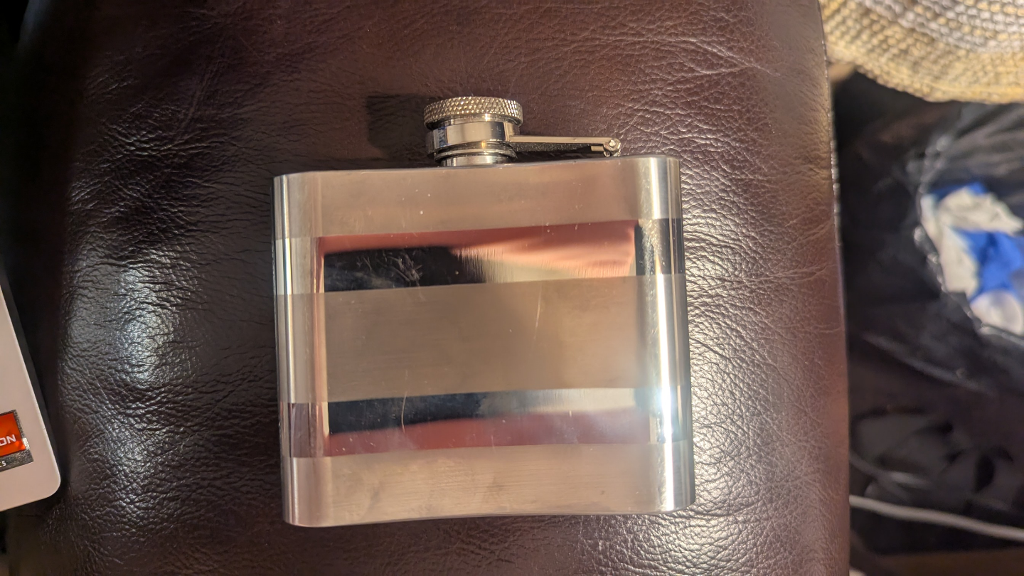 Stainless Steel Hip Flask - photo 3