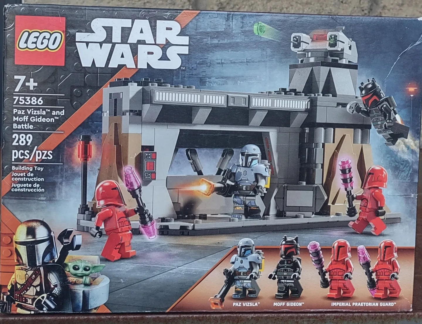 Lego Star Wars Paz Vizsla and Moff Gideon Battle 75386 thumbnail