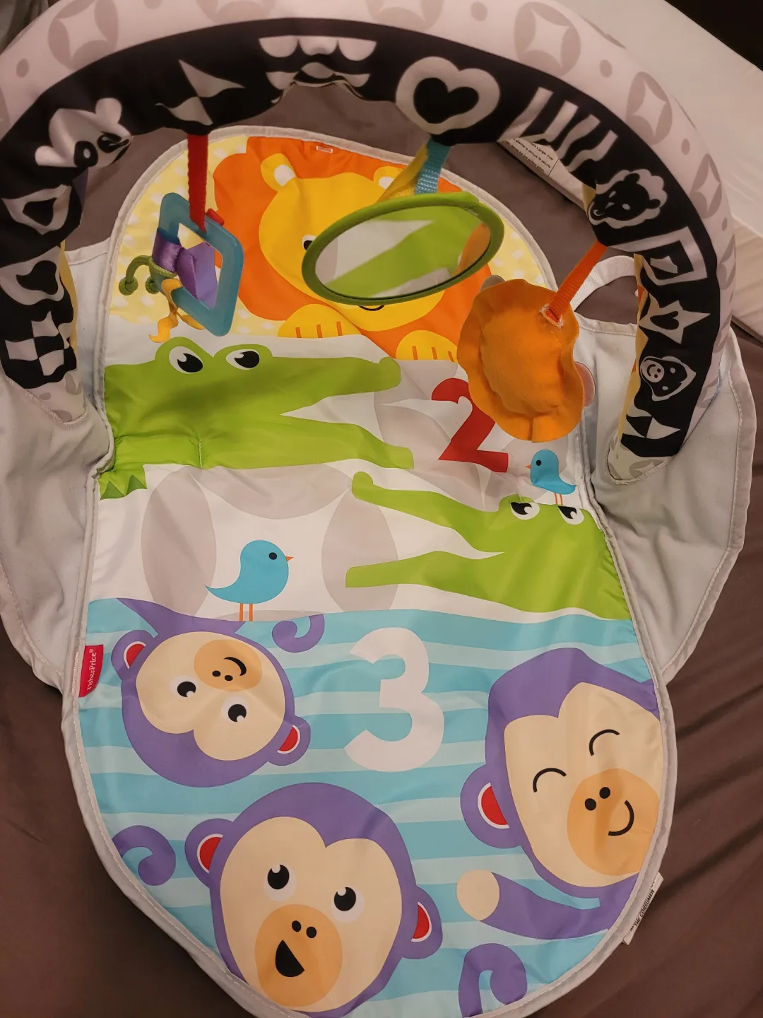 Fisher Price Baby Playmat with Arch and Toys image indicator(2)