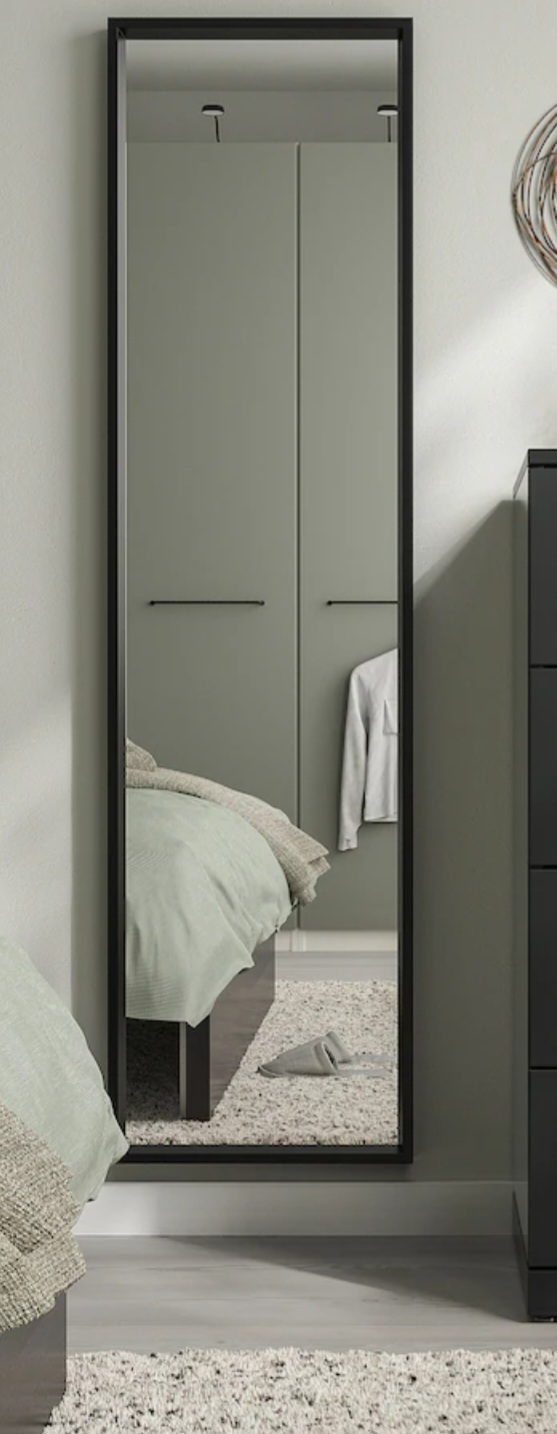 Full-Length hanging Wall Mirror with hinges
