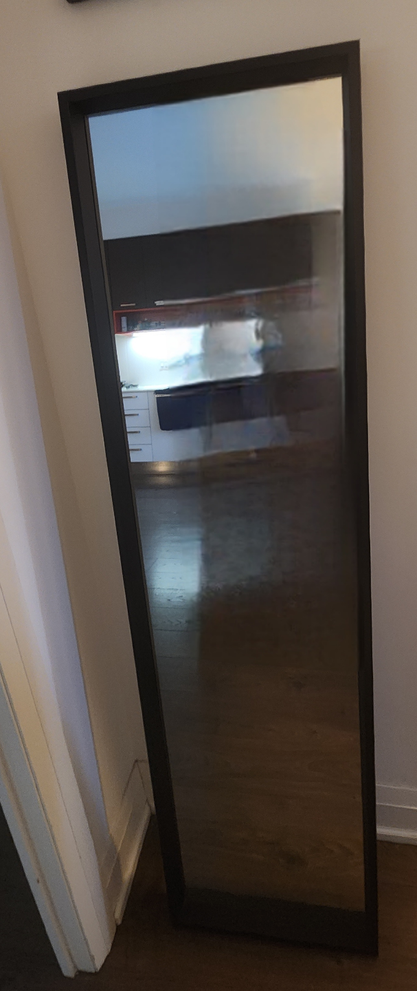 Full-Length hanging Wall Mirror with hinges - photo 2