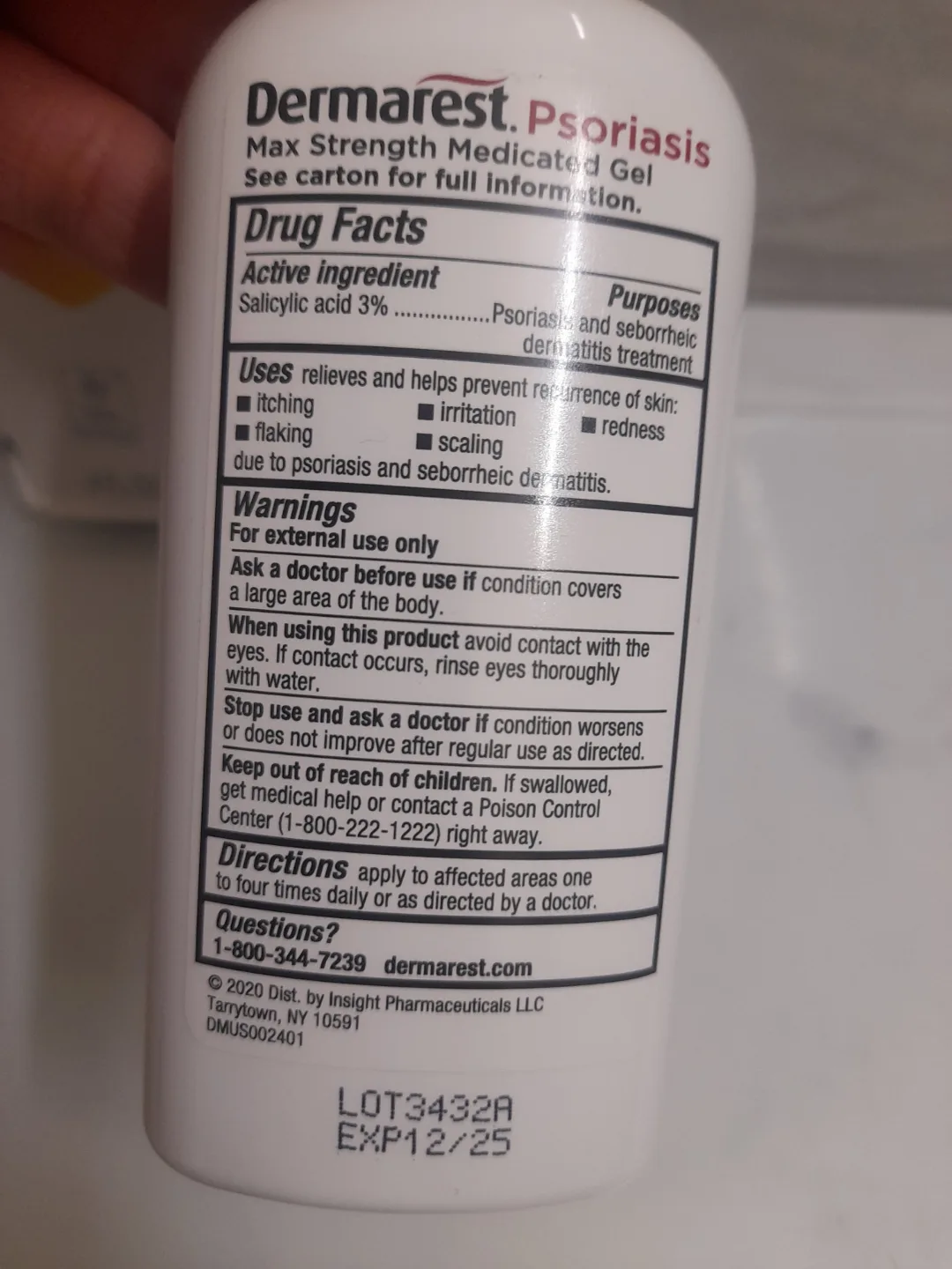 Dermarest Psoriasis Max Gel - 4 fl oz #Freecycle image indicator(3)