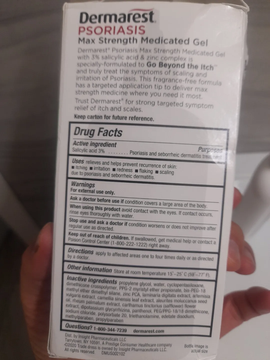 Dermarest Psoriasis Max Gel - 4 fl oz #Freecycle image indicator(4)