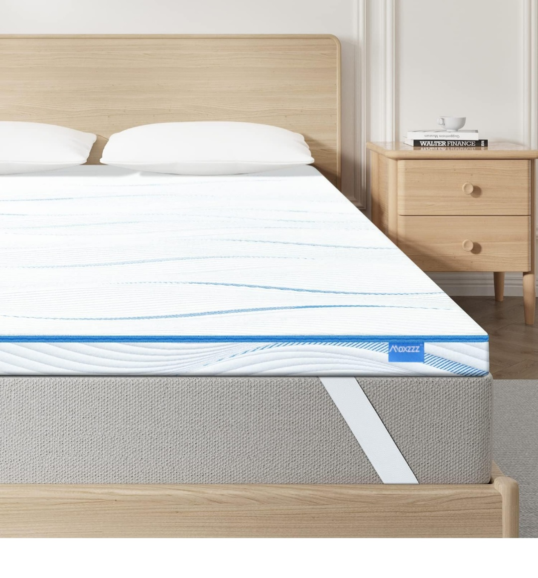 Maxzzz 2 Inch Gel Memory Foam Mattress Topper - photo 3
