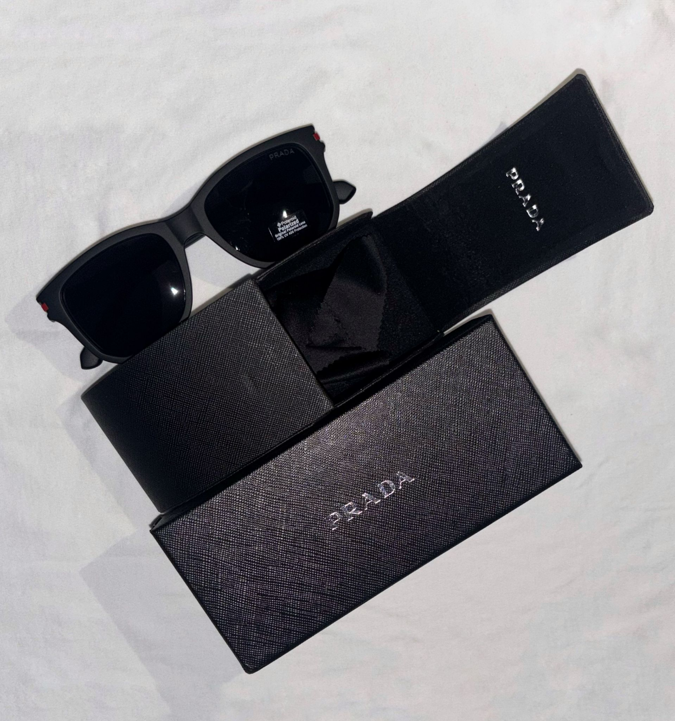 PRADA Sunglasses - Black Frame with Case - photo 5