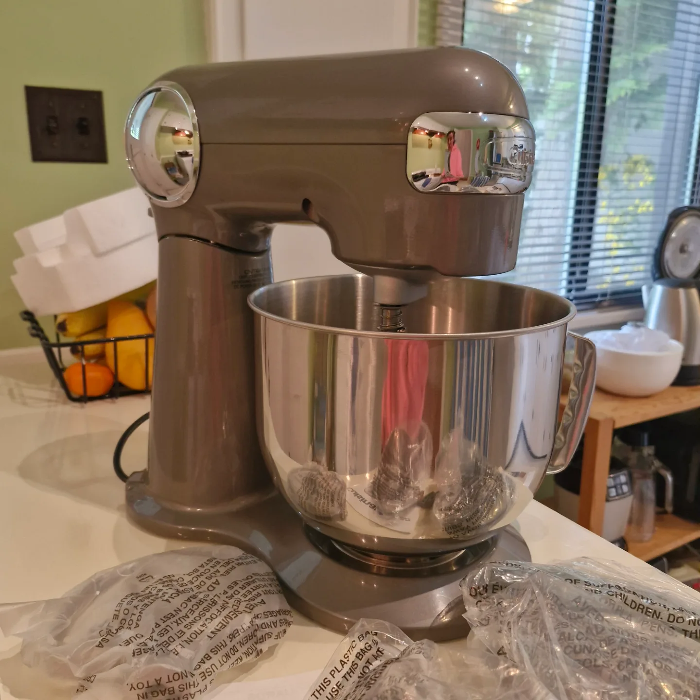 Cuisinart Precision Master 5.5-Quart Stand Mixer - Anchor Grey thumbnail